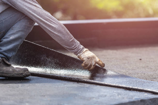 Professional Exterior Waterproofing technician working in Monroe, OH